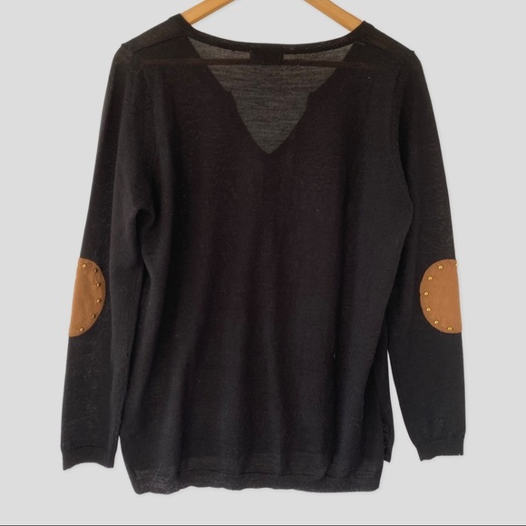 LEO & UGO Women's Lightweight Black Sweater US4 ($219) - Picture 2 of 4